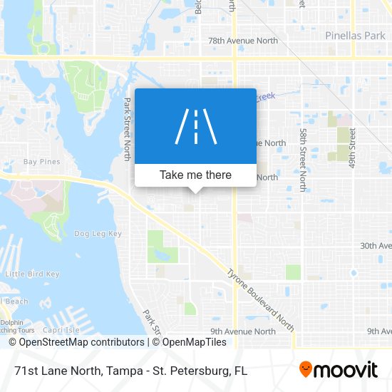 Mapa de 71st Lane North