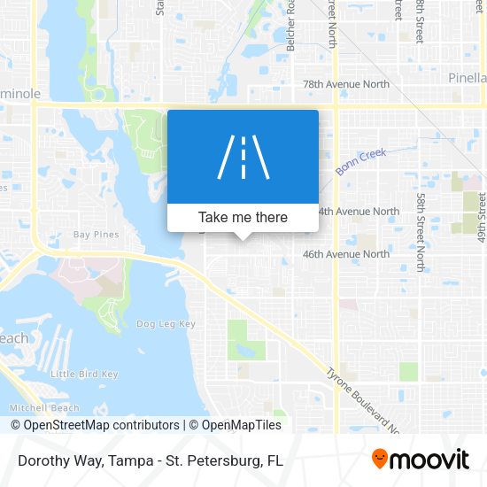 Dorothy Way map