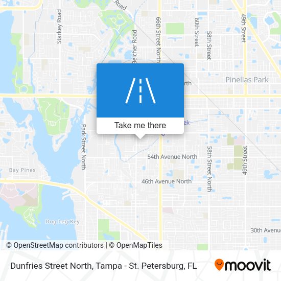 Mapa de Dunfries Street North