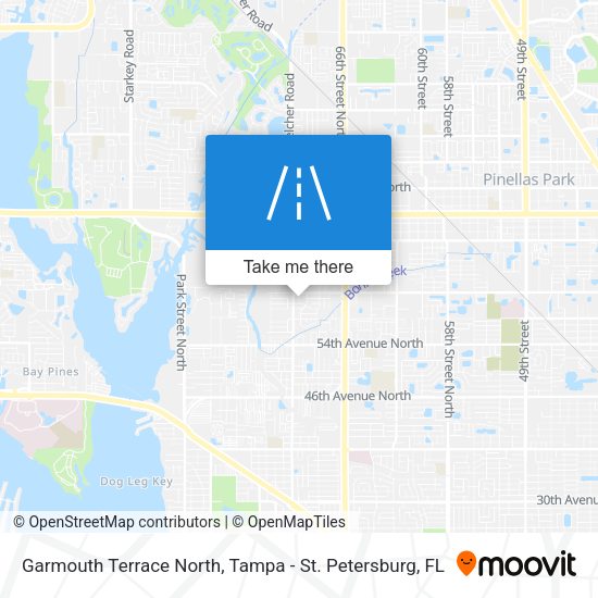 Garmouth Terrace North map
