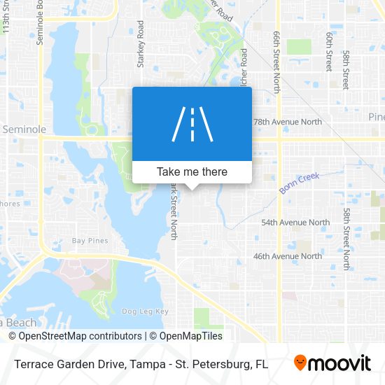 Mapa de Terrace Garden Drive