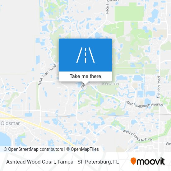 Ashtead Wood Court map