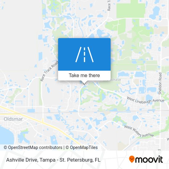 Ashville Drive map