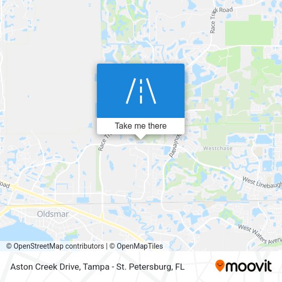 Aston Creek Drive map