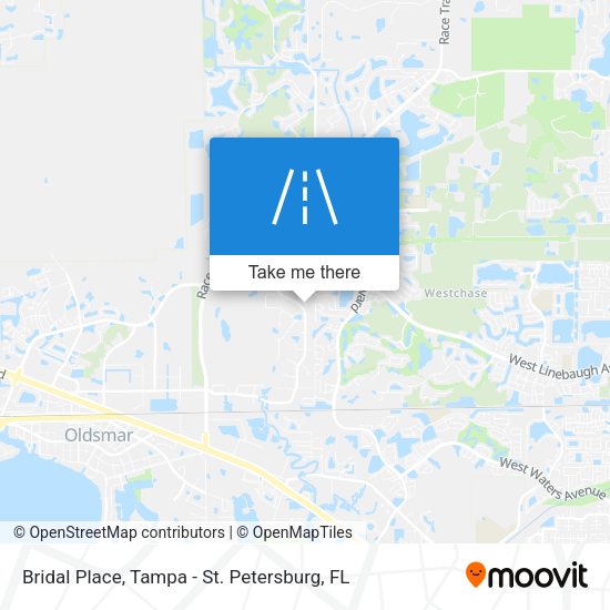 Bridal Place map
