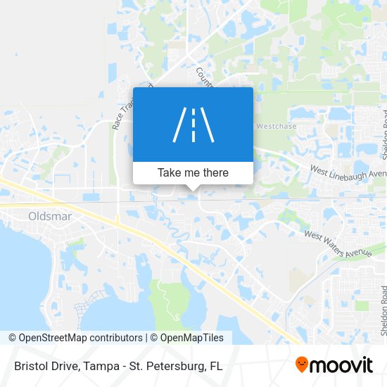 Bristol Drive map