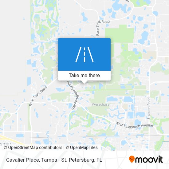 Cavalier Place map