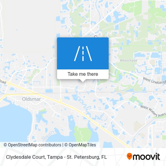 Mapa de Clydesdale Court