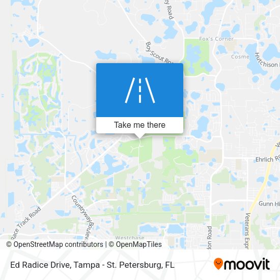 Ed Radice Drive map