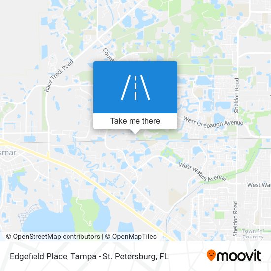 Mapa de Edgefield Place
