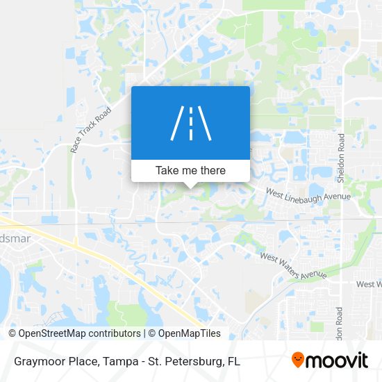 Graymoor Place map