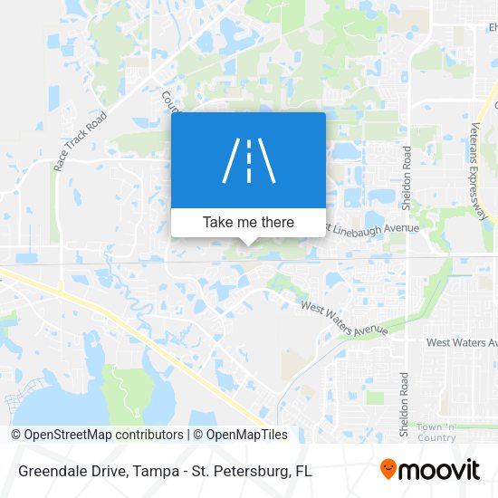 Greendale Drive map