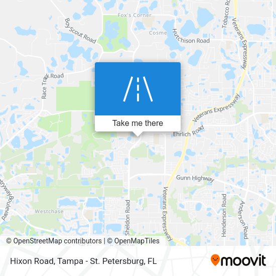 Mapa de Hixon Road