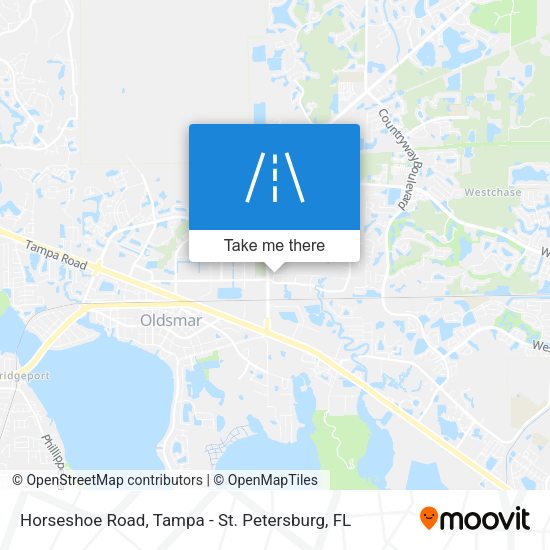Horseshoe Road map