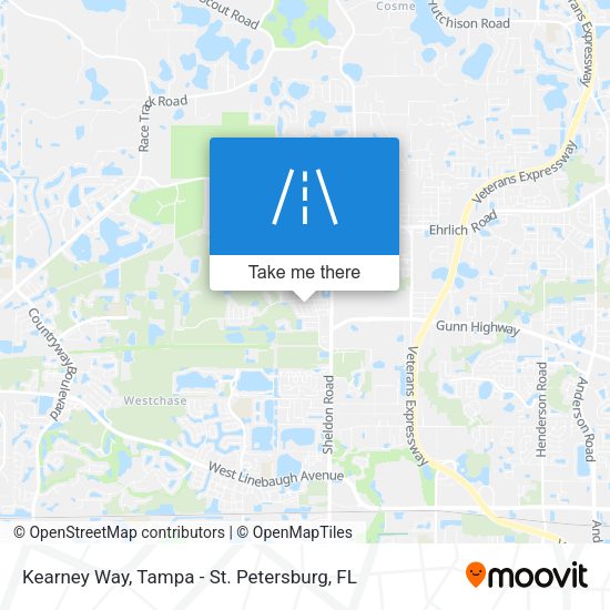 Kearney Way map