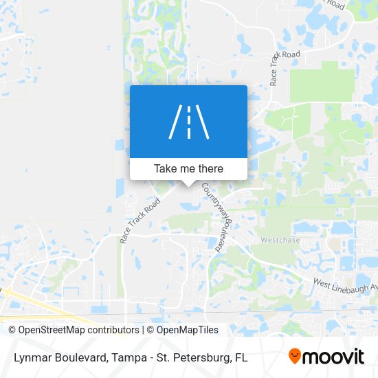 Lynmar Boulevard map