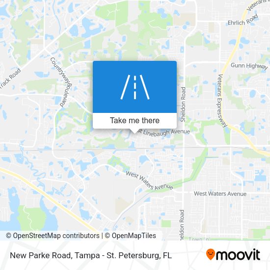 New Parke Road map