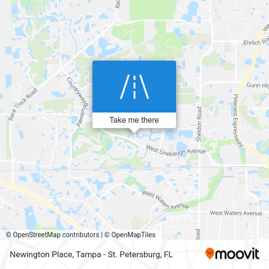 Newington Place map