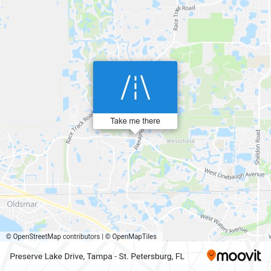 Preserve Lake Drive map