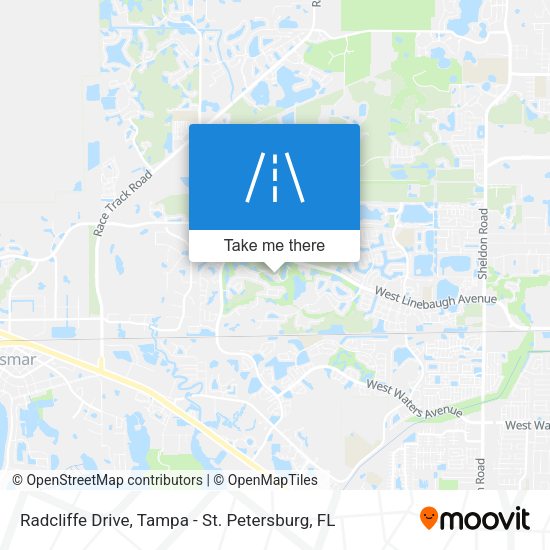Radcliffe Drive map