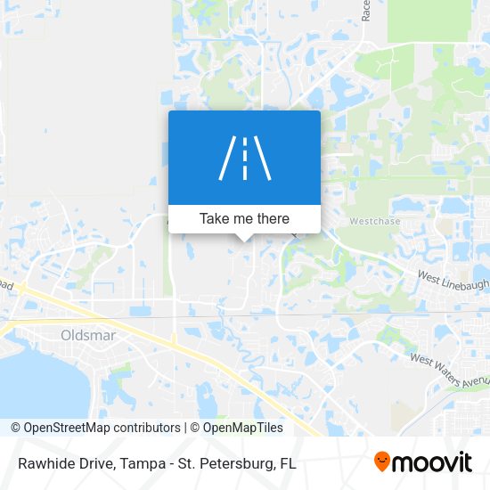 Rawhide Drive map