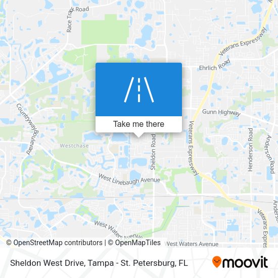 Mapa de Sheldon West Drive