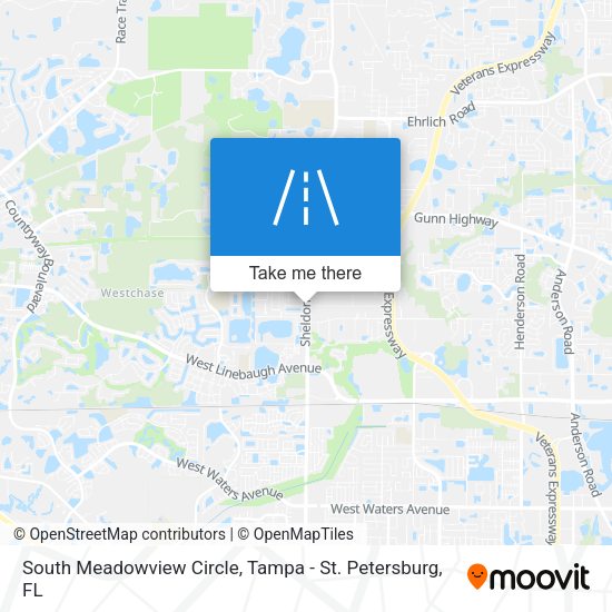 South Meadowview Circle map