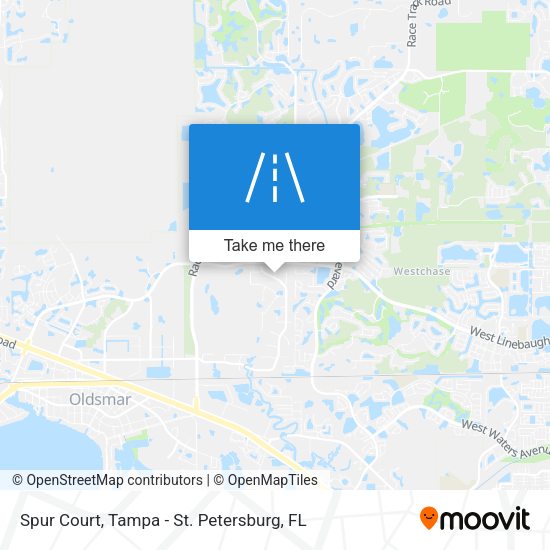 Mapa de Spur Court