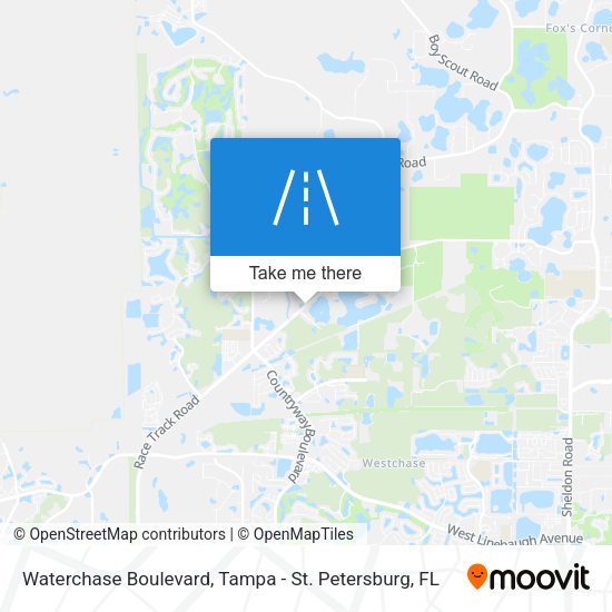 Mapa de Waterchase Boulevard