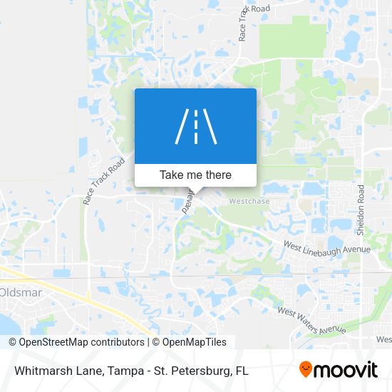 Whitmarsh Lane map