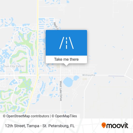 12th Street map