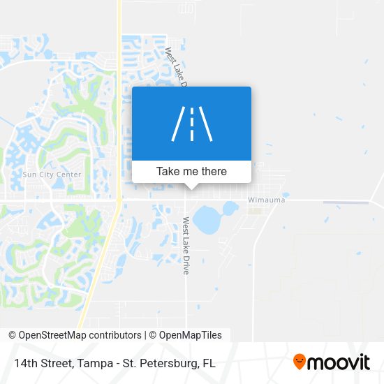 Mapa de 14th Street