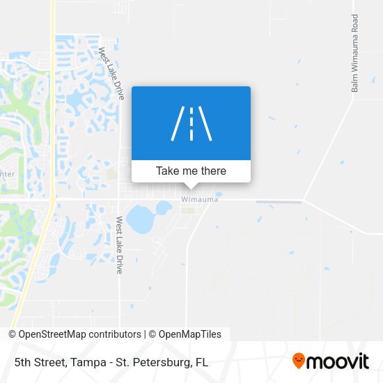 Mapa de 5th Street