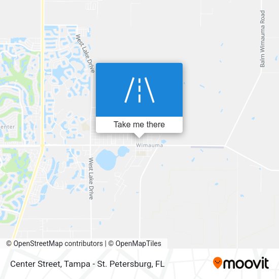 Center Street map