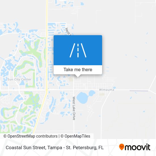 Coastal Sun Street map
