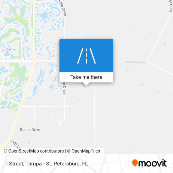 I Street map