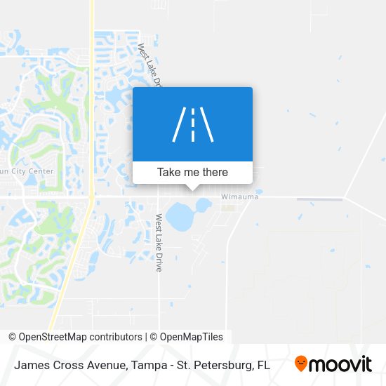 James Cross Avenue map