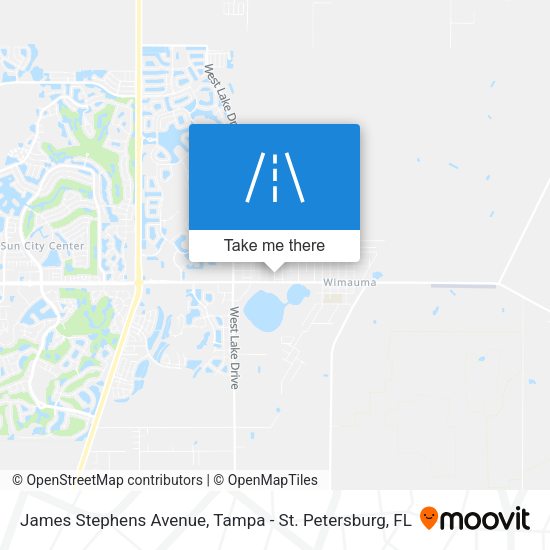 Mapa de James Stephens Avenue