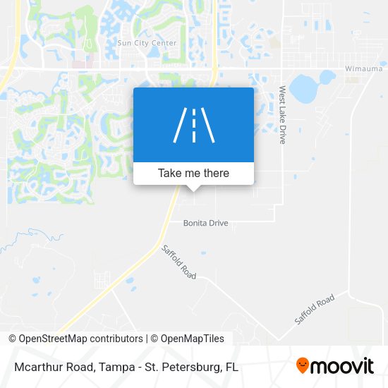 Mapa de Mcarthur Road