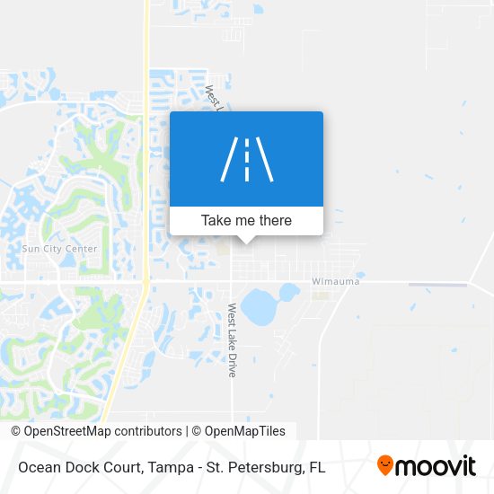 Mapa de Ocean Dock Court