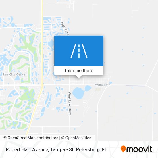 Robert Hart Avenue map