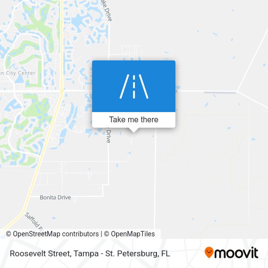 Roosevelt Street map