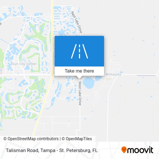 Mapa de Talisman Road