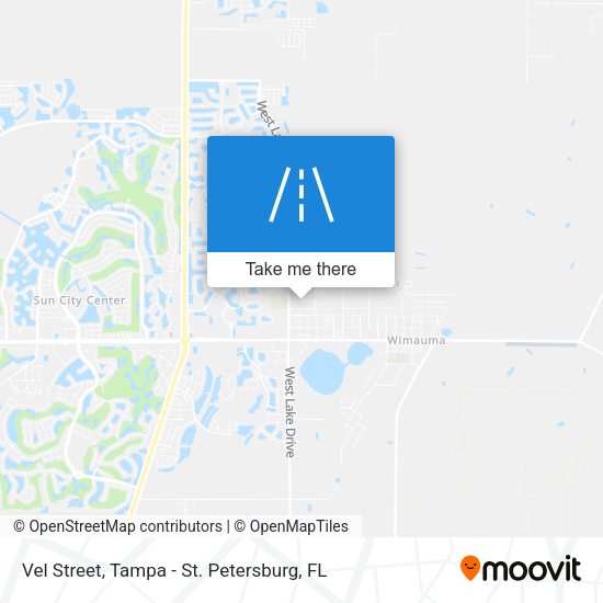 Mapa de Vel Street