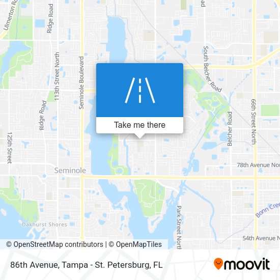 Mapa de 86th Avenue
