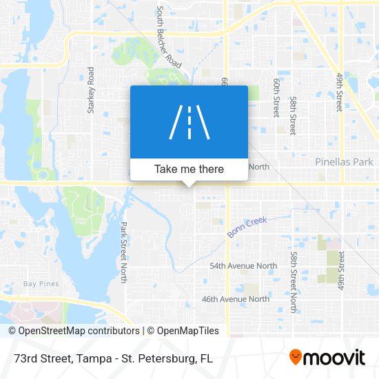 Mapa de 73rd Street