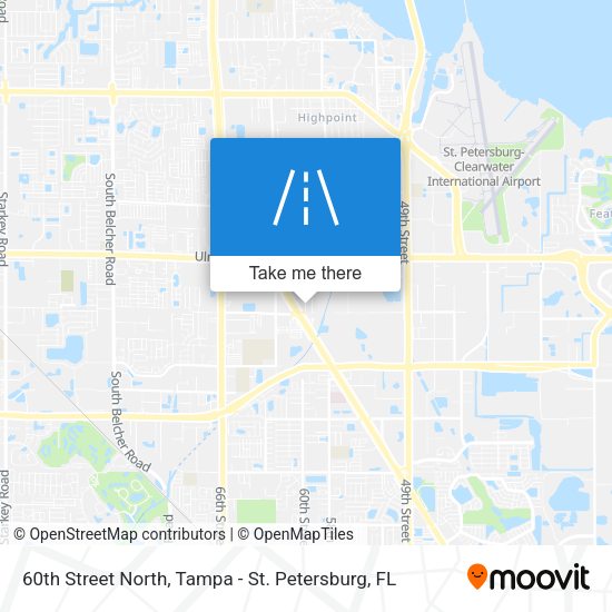 Mapa de 60th Street North