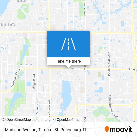 Madison Avenue map