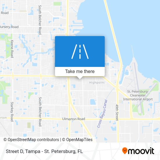 Street D map