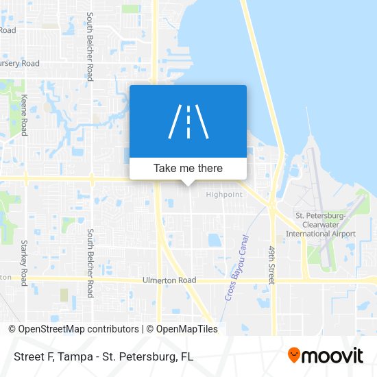 Street F map